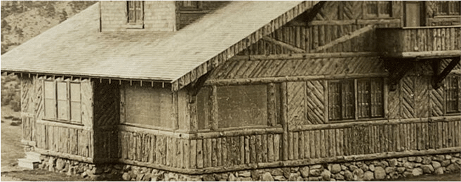 Cropped Rustic Architecture